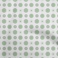 thumbnail image 1 of oneOone Cotton Flex Green Fabric Asian Block Sewing Craft Projects Fabric Prints By Yard 40 Inch Wide, 1 of 5