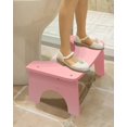 thumbnail image 3 of Toilet Stool Squat Adult . Poop Stool - Ergonomic Squatting Position Portable Bathroom Stool for Adults Easy to Use Pooping Stool Improve Potty Posture and Comfort, 3 of 9