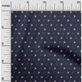 thumbnail image 1 of oneOone Georgette Viscose Fabric Hash Sign Kasuri Decor Fabric Printed BTY 42 Inch Wide, 1 of 4