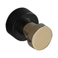 thumbnail image 2 of Langgg Bathroom all copper small hook single hook brushed gold clothes hook non perforated clothes hook solid brass single stick hook [black gold small clothes hook], 2 of 8