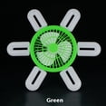 thumbnail image 4 of EGNMCR Portable Fan Desk Fan E27 Screw Mouth Fan Light Ceiling Fan Light Intelligent Remote Control Living Room Bedroom Dining Room Fan Small Pendant Light fan light, 4 of 9