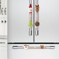 thumbnail image 2 of WHEANG Furniture Protection Christmas Home Decorations Father Christmas Snowman Burlap Fridge Handle Sticker Microwave Handle Cover One Size White, 2 of 9