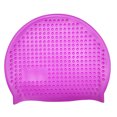 thumbnail image 2 of Agiferg Adult Swimming Cap Swimming Comfortable Elastic Cap Silicone Waterproof Cap, 2 of 2