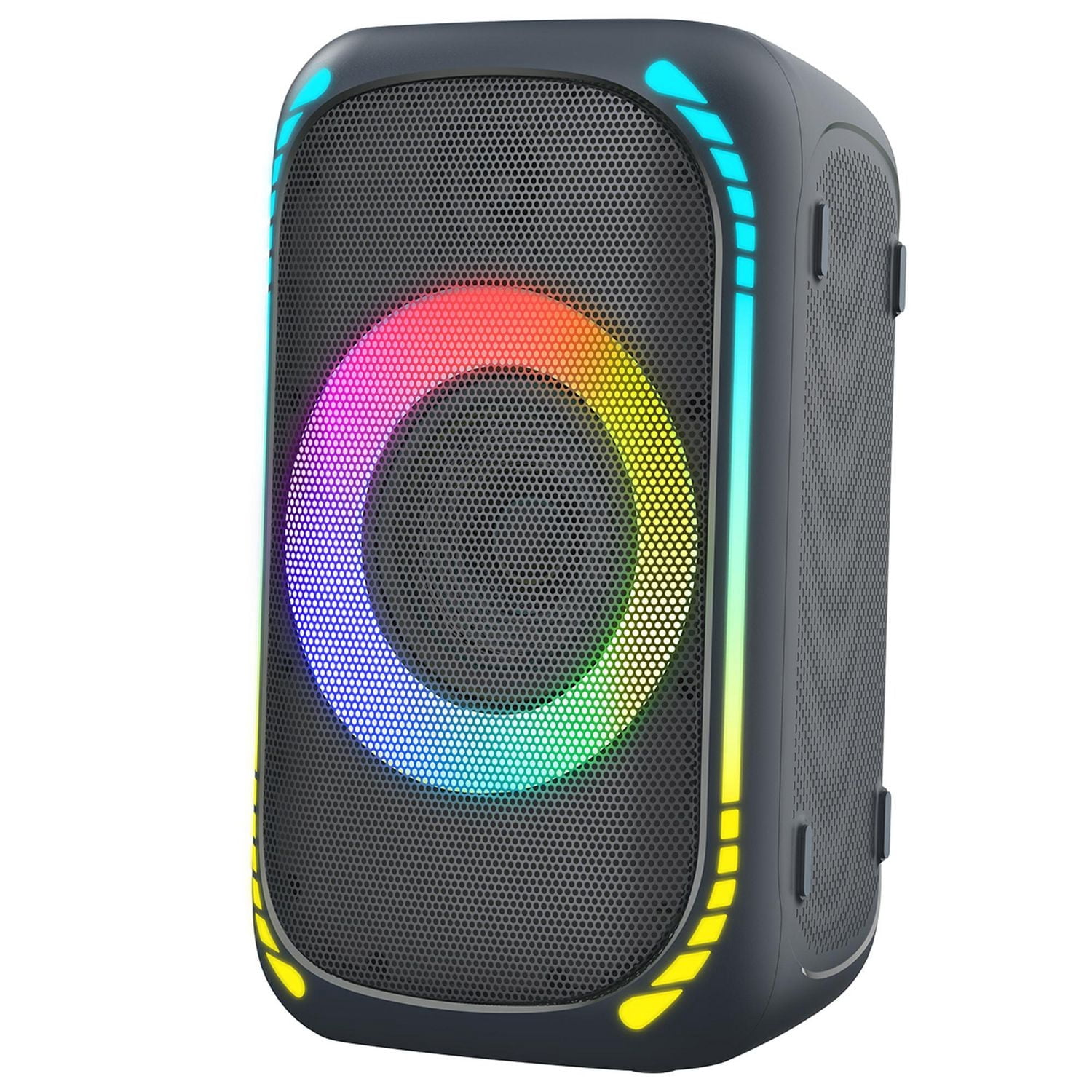Haut-parleur de fête sans fil Bluetooth avec éclairage multicolore à DEL onn.