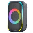 thumbnail image 1 of onn. Bluetooth Wireless Party Speaker with Multicolour LED Lighting, 1 of 7