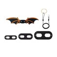 thumbnail image 1 of Qocolhg Lizard Leash Escape Proof Adjustable Harness for Bearded Dragon Leopard Gecko Iguana, Reptile Leash Lightweight Polyester Outdoor Walking Rope for Small Reptiles, 3 Sizes S/M/L, 1 of 6