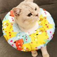 thumbnail image 4 of Collier Anti-Morsure pour Animaux de Compagnie Elizabeth Cercle Col Réglable Col en Coton Imperméable Cône E-Collier pour Chat et Chien, 4 of 5