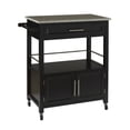 thumbnail image 4 of Alders Black Kitchen Cart, 4 of 9