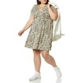thumbnail image 3 of walmart Essentials Womens Women's Plus Size Surplice Dress_dnu, 3 of 6