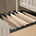 thumbnail image 2 of Sauder Costa Computer Desk, Chalked Chestnut, 421934, 2 of 9