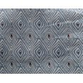 thumbnail image 4 of oneOone Georgette Viscose Grayish Blue Fabric Geometric Block Fabric For Sewing Printed Craft Fabric By The Yard 42 Inch Wide, 4 of 4