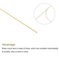thumbnail image 3 of Unique Bargains 0.2mm x 200mm,Brass Round Wire,Assorted Half Hard Wire for Jewelry Making,10Pack, 3 of 5
