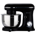 thumbnail image 1 of Culinary Chef 4.5 Liter 8 Speed Stand Mixer with Stainless Steel Bowl, Planetary Mixing, Pulse Function, LED Light, 380W Kitchen Mixer with Dough Hook, Beater, Whisk, Splash Cover, Black, 1 of 11