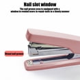 thumbnail image 4 of JWshufel Compact Stapler for Office School Use Easy Press Labor Saving Design Suitable for 10 Nail Types Binds Papers Snacks and Receipts Convenient Portable, 4 of 6