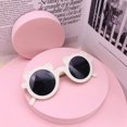 thumbnail image 4 of FOCUSNORM Lunettes de Soleil pour Enfants, Monture Ronde pour Garçons et Filles, 4 of 5
