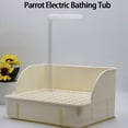 thumbnail image 4 of Maoww Hygienic Circulating Water Basin For Birds Clean And Easy Bird Bathing Eliminates Water Stains white, 4 of 6