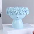 thumbnail image 1 of EGNMCR Planter Resin Vase Face Vase Succulent Home Office Decoration Creative Succulent, 1 of 2