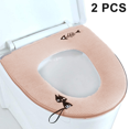 thumbnail image 2 of Toilet Seat Cover Pads with Handle Toilet Lid Cover, 2 of 5