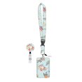 thumbnail image 2 of lionlar Cute ID Card Holder Lanyard with Clip Card Sleeve Accessories Hang Rope Keychain styleG, 2 of 9