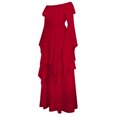 thumbnail image 3 of UPPADA Liquidation Robes d'Invitée de Mariage à Manches Évasées pour Femmes Robe de Cocktail Chic Robes de Bal d'Hiver Robes de Cocktail Formelles Robe Nuisette vintage, 3 of 6