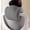 Grey, variant on Cushion Seat Pad for Chair - Extra Firm Headrest Attachment with Neck Support Ergonomic Memory Foam Pillow for Back and Head Comfort