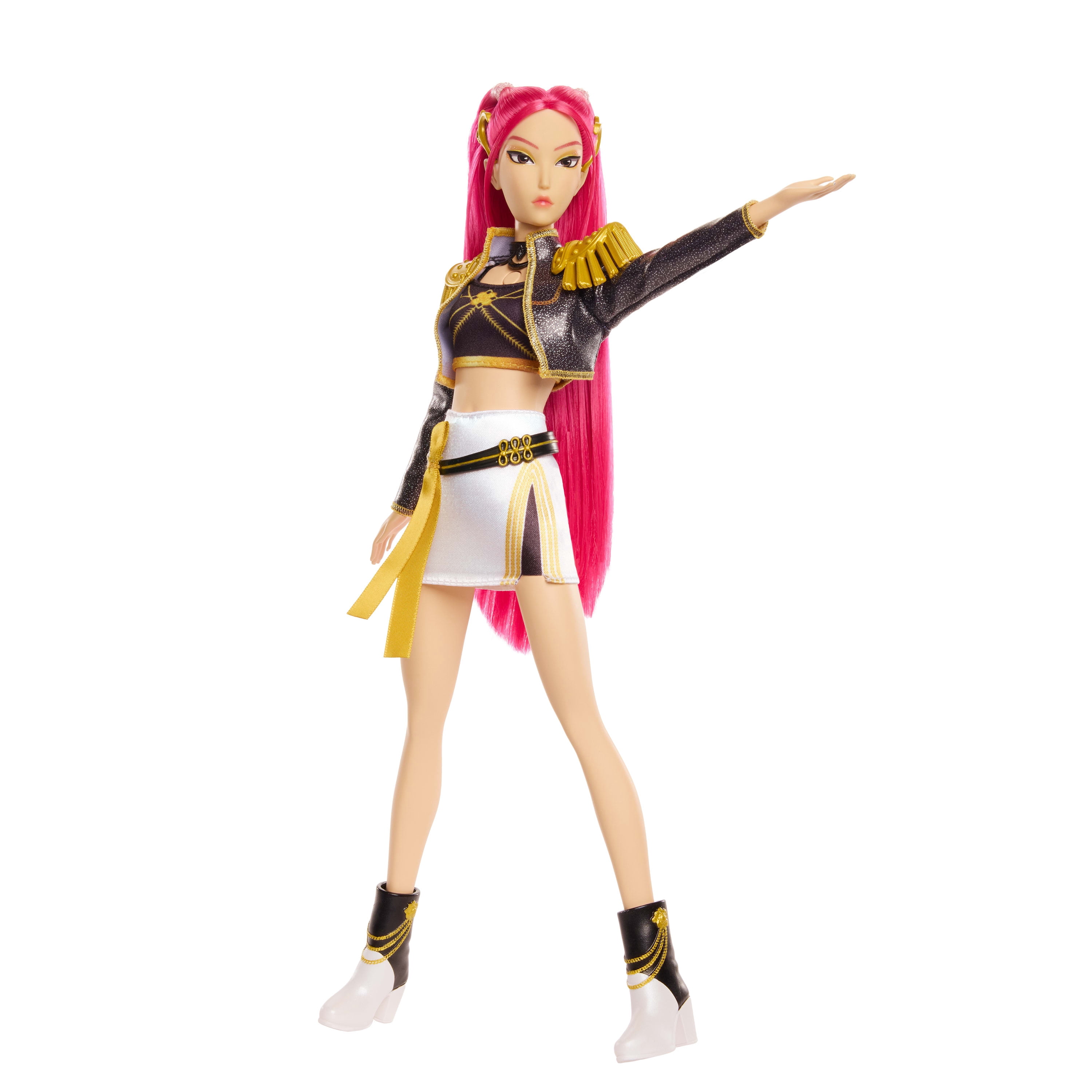 KPop Demon Hunters HUNTR/X Mira “Golden” Singing Doll in Removable Outfit & 5 Posable Joints