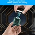 thumbnail image 4 of Estbridge Rasoir Électrique Portable Mini pour Hommes avec Design Transparent, Tête Flottante à Double Rotation, Écran LCD, Rechargeable par USB, Étanche, Rasoir de Voyage, 4 Couleurs Disponibles - Simple Uni, 4 of 8