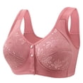 thumbnail image 4 of Wancir Bras for Women 2025 New 2PC Woman's Embroidery Thin Style Ventilate Large Size Bra without Steel Rim, 4 of 4