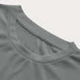 thumbnail image 3 of Yuyuzo Long Sleeve Shirts for Men Crewneck Loose Fitted Quick Drying Solid Color Comfy Workout Tops, 3 of 6