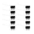 thumbnail image 1 of Micro Switch Micro Capteur Interrupteur à Broche Longue Microswitch Microswitch Normalement Ouvert 10Pcs Normalement Ouvert Micro Switch Broche Longue pour Interrupteurs Électroniques Boutons de Console de Jeu, 1 of 8