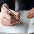 thumbnail image 4 of 2X Mini Pocket-Size Eyedropper Fountain Pen Writing Ink Pen F Nib Ink Pen Portable Mini Pocket Pen Transparent, 4 of 4