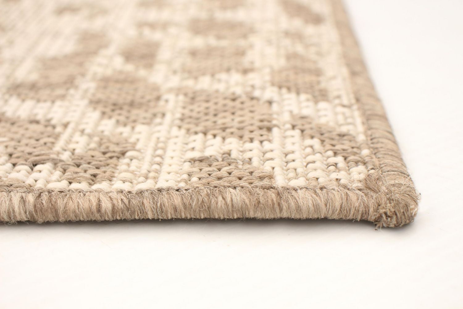 Tapis ECARPET Intérieur Extérieur pour Patio, Terrasse, Salon Collection Sisal Safari