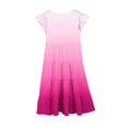 thumbnail image 3 of RXIRUCGD 2025 Vêtements d'Été pour Enfants Mode Filles Nouvelle Robe d'Été à Manches Courtes Poches à Volants Col Rond Imprimé, 3 of 4