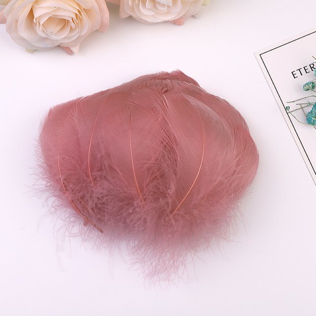 EGNMCR Dreamcatcher 100pc Colorful Feathers 6-12 Cm In Small Feather DIY Decoration The simulation feathers