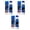 Blue 12Pcs, variant on Elodie Livestock Marker Crayons Cattle Pig Waterproof Identification Marking Crayon Green 12Pcs