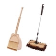 thumbnail image 3 of Mop Little Housekeeping Helper Set Household Mini Kids Broom and Dustpan Set Beige, 3 of 8