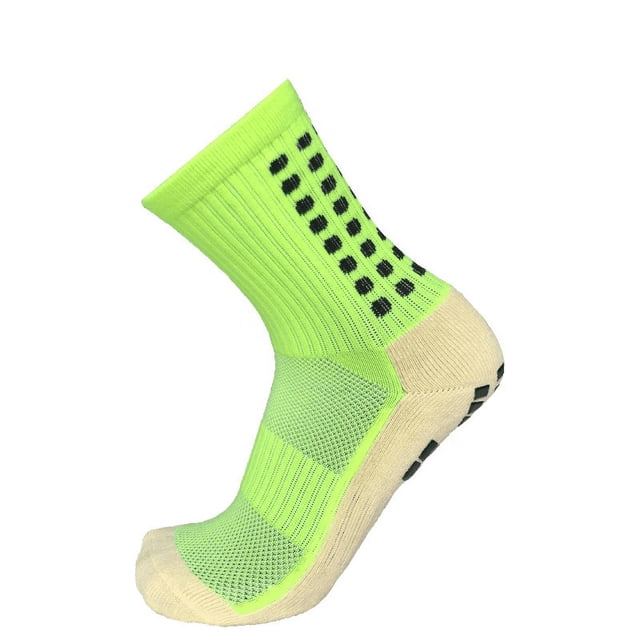 New Style Football Socks Silicone Suction Cup Grip Anti Slip Soccer Socks