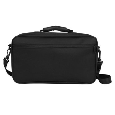 Étui de Transport pour Hautbois, Tissu Oxford Épais Résistant à l'Eau Léger avec Poignée de Transport, Bandoulière Réglable Sac à Bandoulière Noir