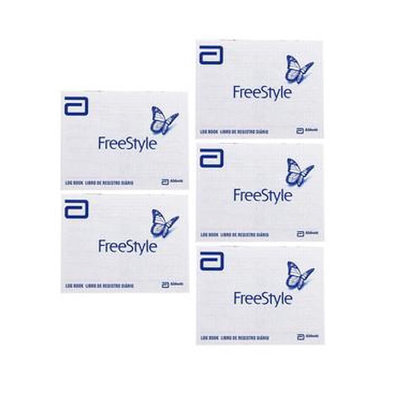 ABBOTT FreeStyle Self Testing Log Book ( 5 Pack )