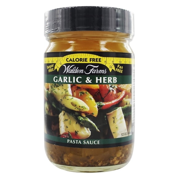 Walden Farms - Sauce pour Pâtes Sans Calories Ail et Fines Herbes - 12 oz