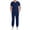Dark Blue, variant on Cameland Scrubs for Men, Scrubs Medical Uniform Scrubs Set Medical Scrubs Top and Pants Scrubs Set for Men
