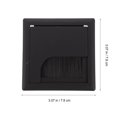 thumbnail image 2 of MasteelfCA 4Pcs Desk Grommets Desk Wire Hole Cover Plastic Cable Hole Cover Home Decor, 2 of 7