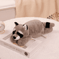 thumbnail image 2 of Animaux en Peluche Pondérés - Animaux en Peluche Pondérés pour l'Anxiété, Raton Laveur Animaux en Peluche Pondérés Raccoon Jouet en Peluche à Câliner pour Bébé, 2 of 3