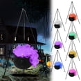 thumbnail image 1 of Halloween Decorations Witches Cauldron, Black Witch Cauldron, Large Plastic Cauldron For Halloween Decorations Outdoor & Indoor, 8 Inch Cauldron Halloween Decor, 1 of 7
