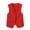 Red, variant on Pisexur Womens Blazer Vests Sleeveless Suit Blazers for Women Business Casual Formal Five Buttons Suit Jackets Fashioin Solid Color Suit Waistcoat Fall Jackets for Women