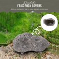 thumbnail image 5 of Fausse Roche pour Paysage de Jardin Extérieur D&Atilde;&copy;cor - Fausse Roche Durable - 11.5 x 7.5 x 5.5 Pouces, 5 of 5
