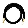 thumbnail image 3 of Rope Barriers - Heavy Duty Control Stanchions With Retractable Crowd Control Stanchions 3m Black, 3 of 7