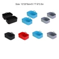 thumbnail image 4 of serony Air Friteuse Plaque de Cuisson Haute Température Rectangle Non-Fading Liner Réutilisable Silicone Panier Cuisine Barbecue Outil Gâteau Rouge 1pc, 4 of 6