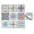 thumbnail image 1 of simhoa 10pcs Vintage Tiles Stickers Bathroom Kitchen PVC Wall Stickers Decals H H, 1 of 8