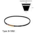 thumbnail image 2 of Unique Bargains B-1092 V-Belts Drive Belt 1092mm Inner Girth Rubber for Power Transmission, 2 of 6